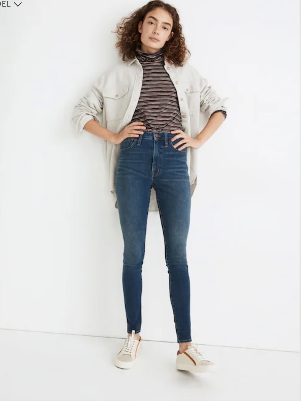 10" High-Rise Roadtripper Supersoft Jeans in Playford Wash